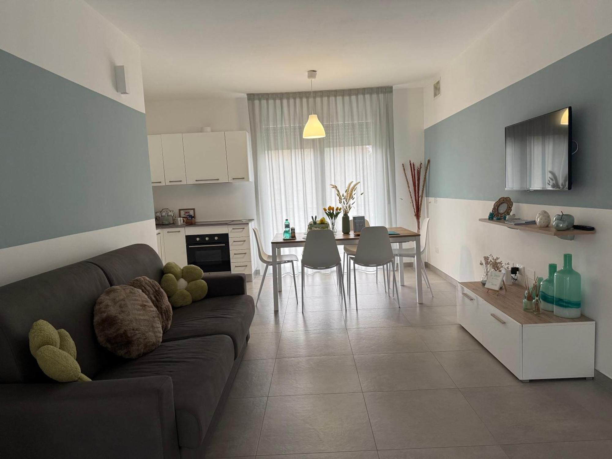 "La Terrazza Di Via Roma" Delta Del Po - Private Parking Apartment Porto Viro Bagian luar foto